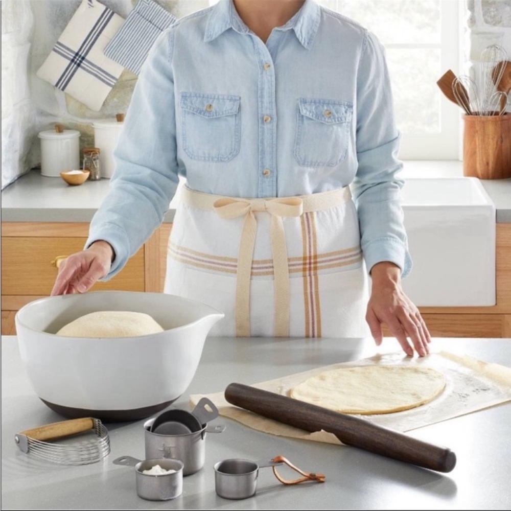 Dark brown French Tapered Wood Rolling Pin - Hearth & Hand™ with Magnolia